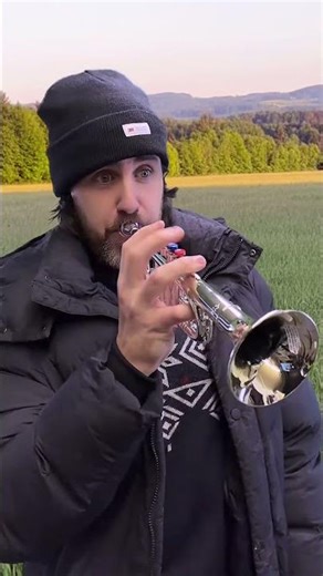 Kicking off the New Year with a Baaaaaa-NG!! 🎺🐑 #newyear #tradition #trumpet