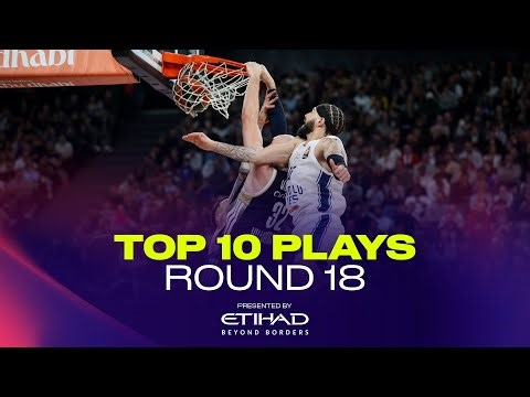 Top 10 Plays | PICKPOCKET POWER FINISH | RS ROUND 18 | EuroLeague Basketball 2025-26