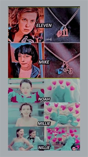 From Eleven and Mike to real-life besties Millie Bobby Brown and Noah Schnapp 💙. #strangerthings