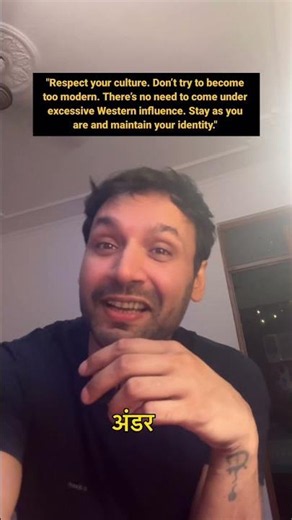 Breaking: India’s newest culture guru has entered the chat