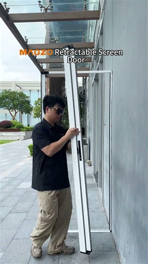 MAGZO Retractable Screen Door✨ Quality build, smooth sliding, easy installation!