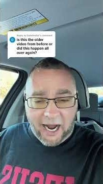 This is not a older video from visiting my mother, this is current and it just happened last week￼