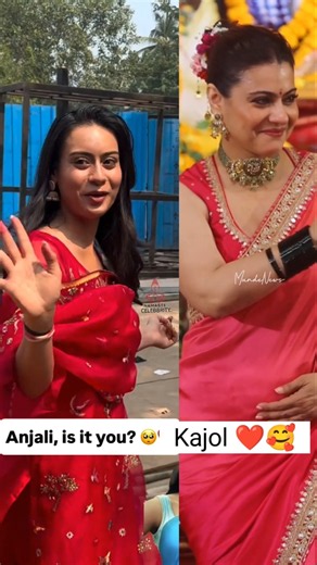 Kajol ❤️ vs Nysa 🔥 — Who wins in red?#kajol #nysadevgan #shprts