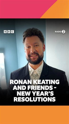 What’s your New Year’s resolution for 2026? 🤞 Ronan Keating, Calum Scott, Shona McGarty & Louise share theirs with us ✨ Watch Ronan Keating and Friends tonight on BBC iPlayer | Listen on BBC Sounds | BBC Radio 2