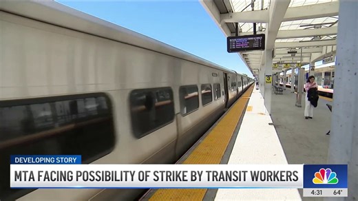 MTA facing possibility of strike by transit workers