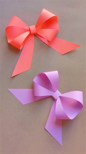 Easy Paper Bow Origami DIY