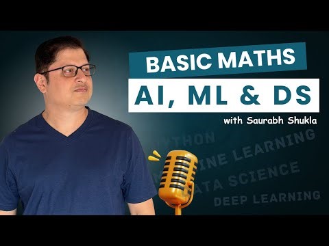 No Heavy Math! Just the Right Maths for AI & ML | MySirG Sunday LIVE