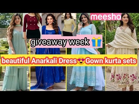 Meesho BEAUTIFUL Kurta Sets Haul | Meesho Dresses/Gown/Suit Sets Haul | Rashmi Singh Meesho Haul
