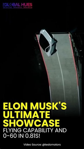 #elonmusk Ultimate #showcase The New #tesla Roadster Defies #physics 🚗💨 #futuremobility #flyingcar