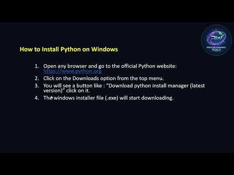 Python Setup on Windows for Beginners | Full Guide Hindi | Beginner Friendly 🔥