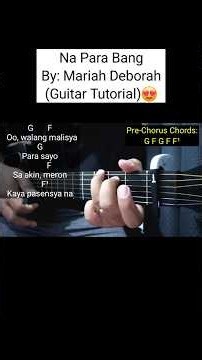 Na Para Bang Guitar Tutorial - Mariah Deborah (EASY CHORDS) | Sample Shorts Tutorial