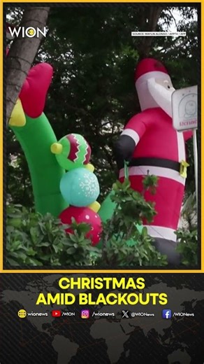 Havana Glows With Christmas Lights Despite Widespread Power Outages | WION SHORTS