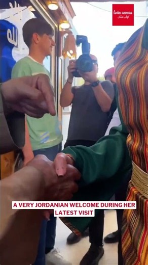Ma’an gave Queen Rania a very Jordanian welcome during her latest visit