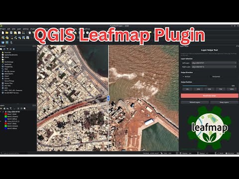 Compare Layers Visually in QGIS — New Leafmap Plugin Demo!