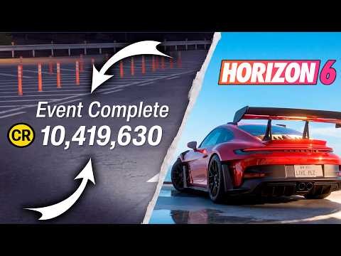 MAKE MONEY FAST in FORZA HORIZON 6! (10M+ Credits)