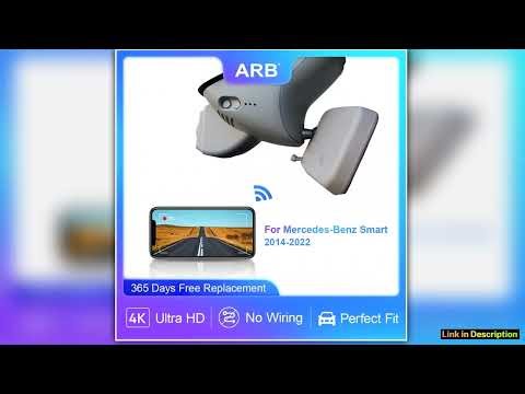 4K Dashcam for Renault Clio 4Mgane 3TwingoLaguna 3 for Benz Smart W453 20142022 Fortwo Forfour ARB