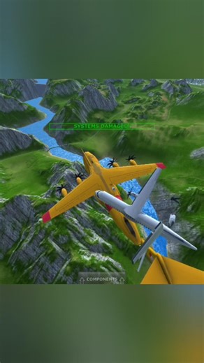 Broken Tail Mid Air. Plane Out of Control 😨