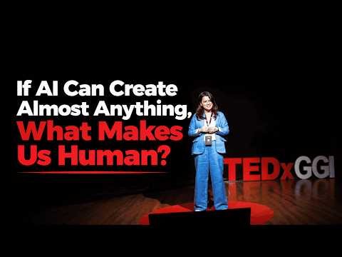 TedxGGI :  If AI Can Create Almost Anything, What Makes Us Human? | Shilpa Miglani Narang | TEDxGGI