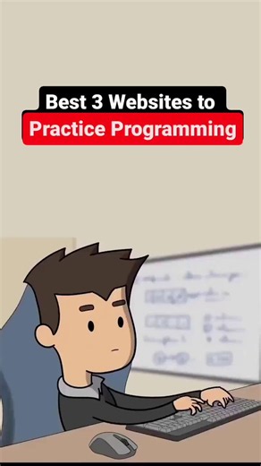Top three best websites to practice programming ✅ https://t.co/L2f3ARVv9Q