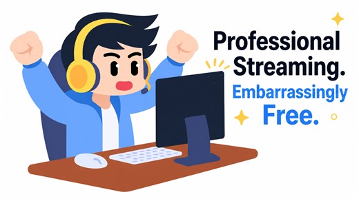 5 Free Tools for Professional Live Streaming