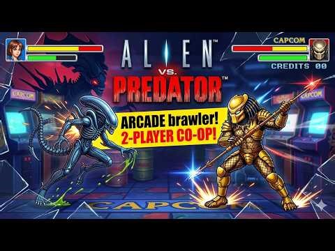 ALIEN vs. PREDATOR Arcade: HISTORIA COMPLETA y Gameplay (Español) 👾