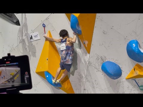 Sorato Anraku On All Boulders @ IFSC Climbing World Championships Seoul 2025 Semi-Finals & Finals