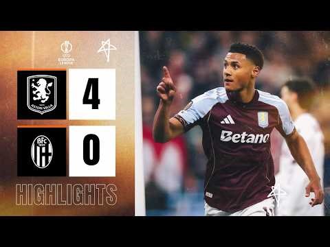 VILLA INTO THE SEMI-FINAL | Aston Villa 4-0 Bologna (Agg. 7-1) | UEFA Europa League Highlights