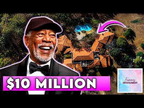 Morgan Freeman's $10 Million Mississippi Ranch & His Efforts to Revive A Whole City| House Tour 2025
