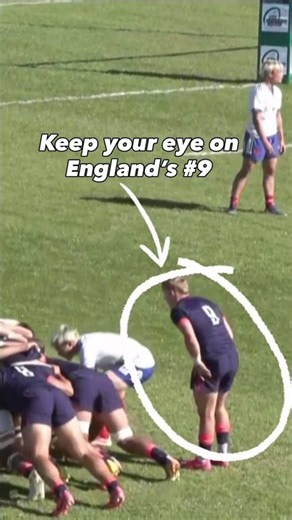 Will Bayston with a perfect read 👏 | #england #rugby