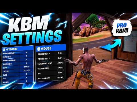Best Aim and editing settings For keyboard and mouse