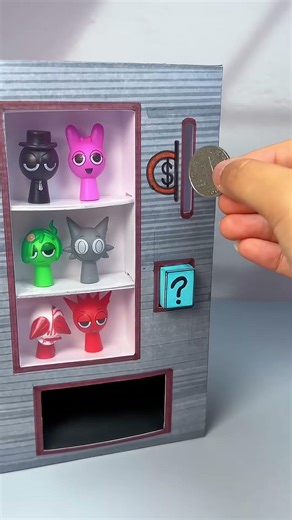Manual DIY vending machine _ #diy #craft #handmade
