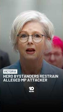 Hero Bystanders Restrain Alleged MP Attacker | 10 News