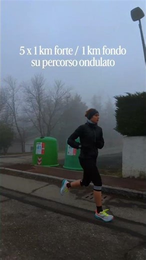 Primo Fartlek di gennaio 🌫
