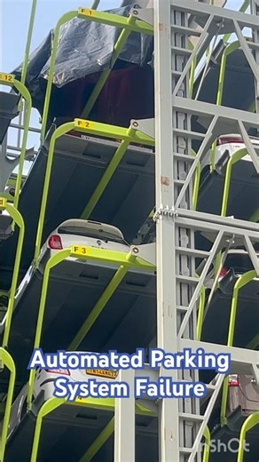 Pothys la Automated Parking Failure 😱 | Shock Scene #Pothys#AutomatedParking#ParkingFailure