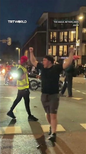 Police detain Morocco fans after World Cup celebrations in The Hague