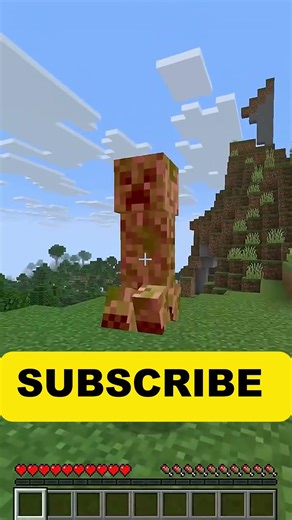 How to control creeper explosion in minecraft || #shorts #minecraft #minecraftshorts #minecraftmemes