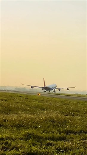 Massive Takeoff at Delhi Airport #shorts #airplane #viral