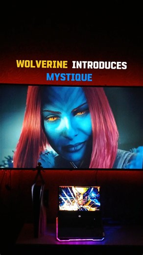 Wolverine introduces Mystique 😍 #wolverine