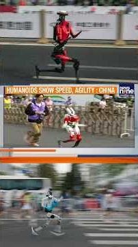 Humanoid Robots Run Half-Marathon in Beijing | China Showcases Rapid Advances in Robotics