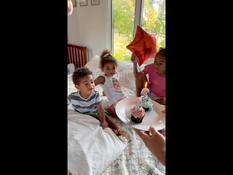 Celebrating our three kids birthdays in days of each other. Birthdays same week of the month.