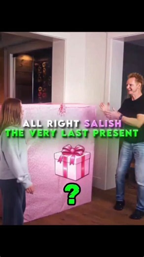 Salish Father gave her a whole human gift🎁🎁All right Salish the very last present#salishmatter