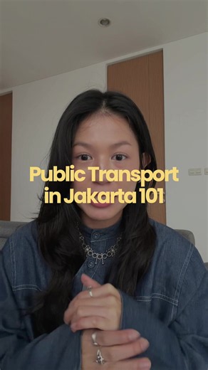 Here’s a tip for taking public transportation to explore Jakarta! #JakiMaulana