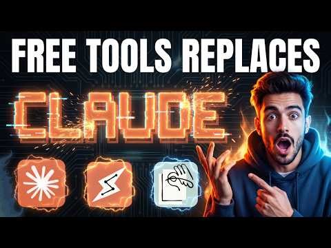 3 Free Tools That Replace Claude Code, Cowork and Design [2026]