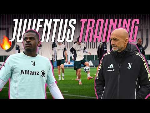 Watch JUVENTUS TRAINING before the Hellas Verona battle! 🔥