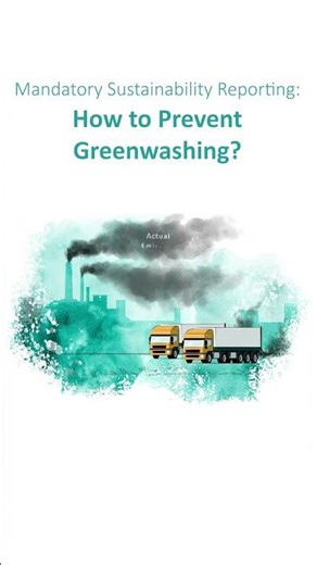 Sustainability reporting: how to prevent greenwashing? #esg #sustainability #greenwashing