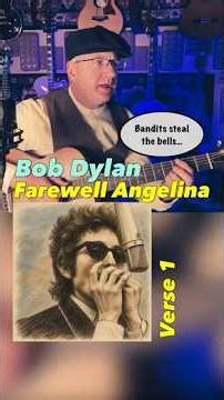 Bob Dylan’s Farewell Angelina - So Beautiful #acousticguitar #folksong #acousticcover