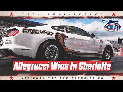 Jonathan Allegrucci wins Factory Stock Showdown at the NHRA 4-Wide Nationals