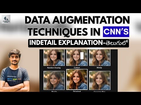 Tutorial-55:Data Augmentation in CNN's | Telugu | Deep Learning