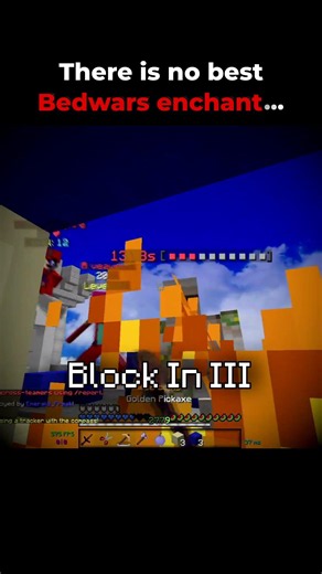 Bedwars Enchant Moment