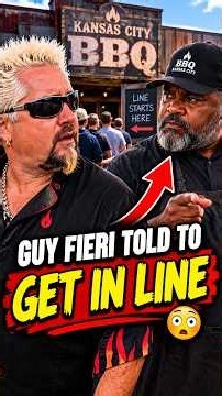 A Kansas City BBQ Owner Told Guy Fieri to GET IN LINE 😳 #GuyFieri #DDD #FoodNetwork